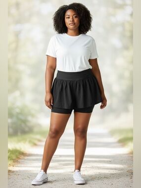 Aero Cross Front Flutter Active Shorts